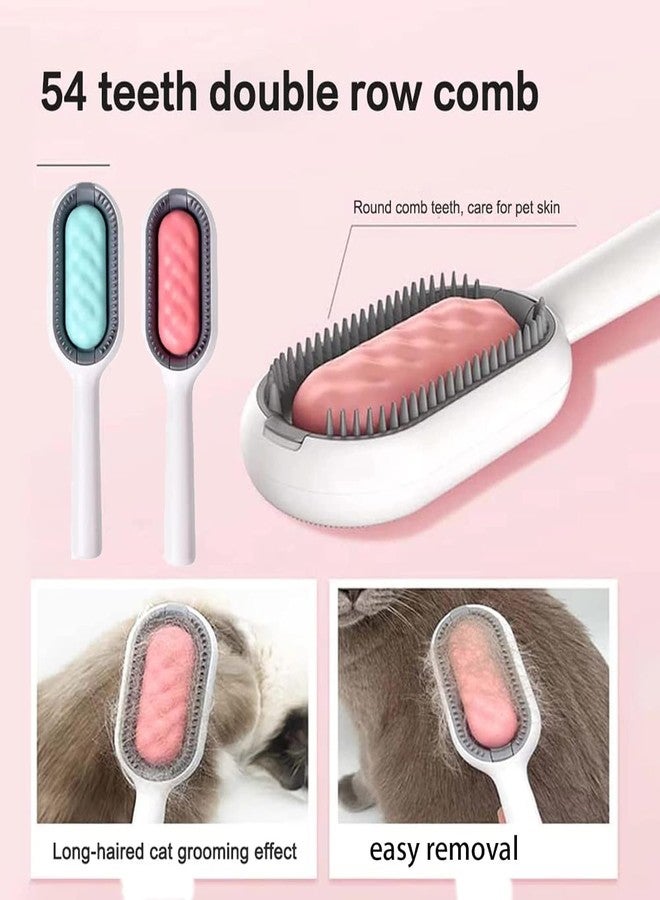 XIBO 3 IN 1 Pet Cleaning Hair Removal Comb Portable Stylish Durable Pet Comb Brush, Hair Brushing Tool For Pet Hair Cleaning And Grooming Gently. - Image 3